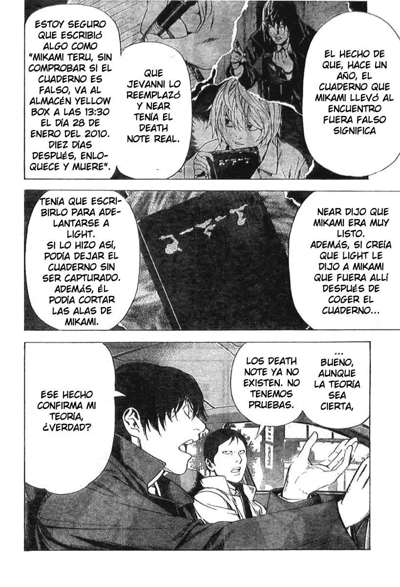 Death Note capítulo 108, página 8