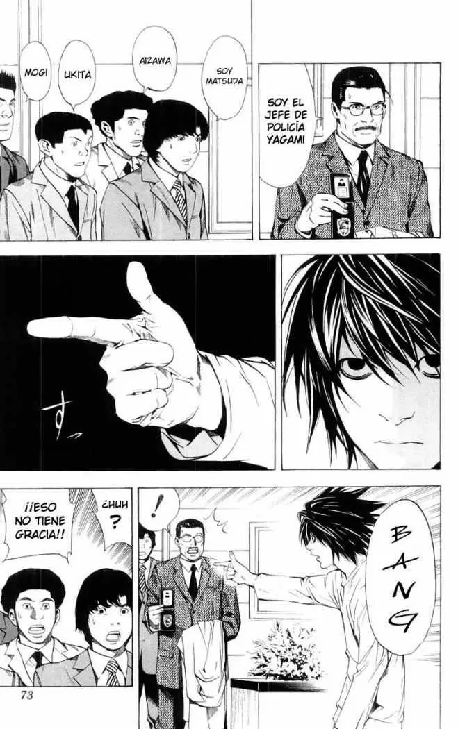 Death Note capítulo 11, página 3