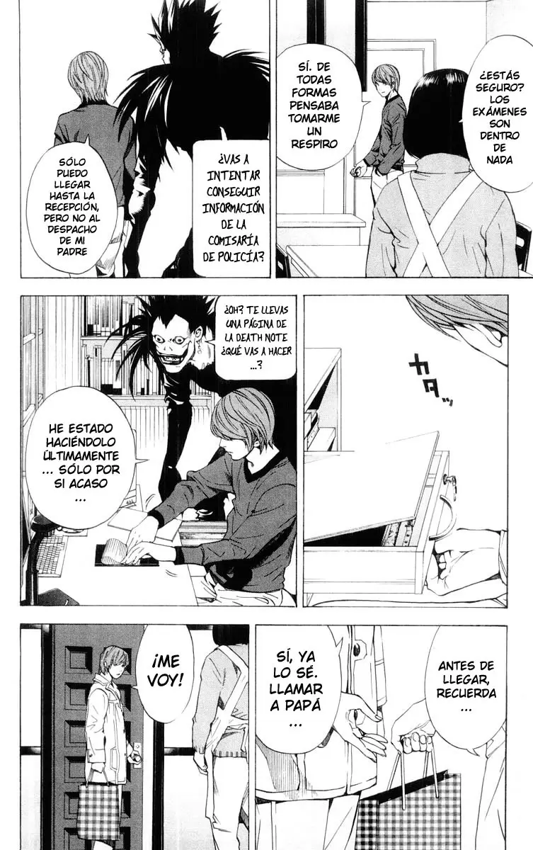 Death Note capítulo 12, página 4