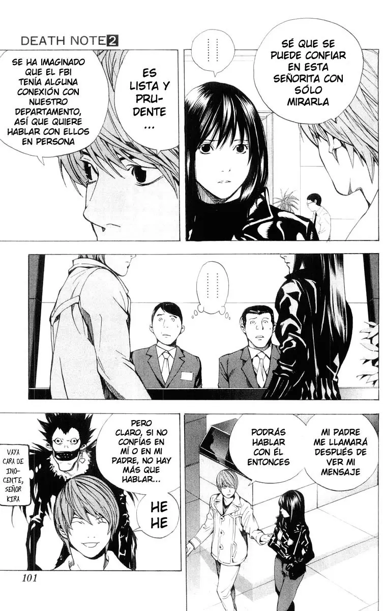 Death Note capítulo 12, página 9