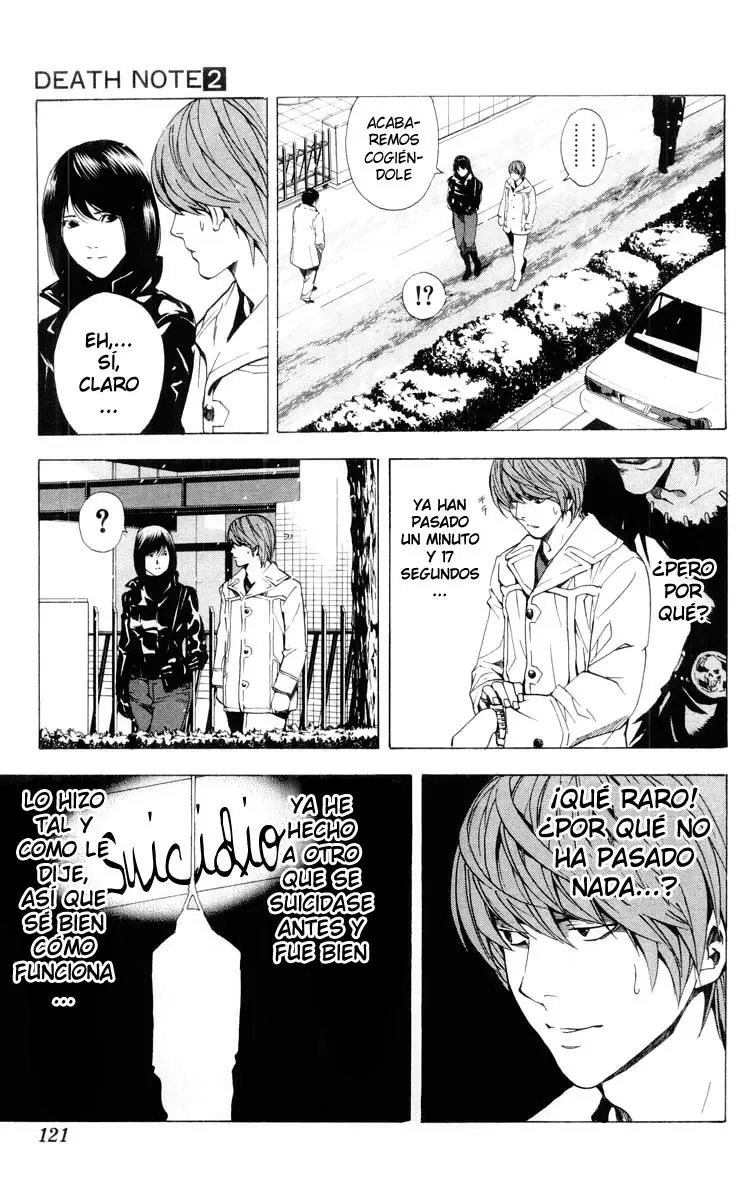 Death Note capítulo 13, página 8