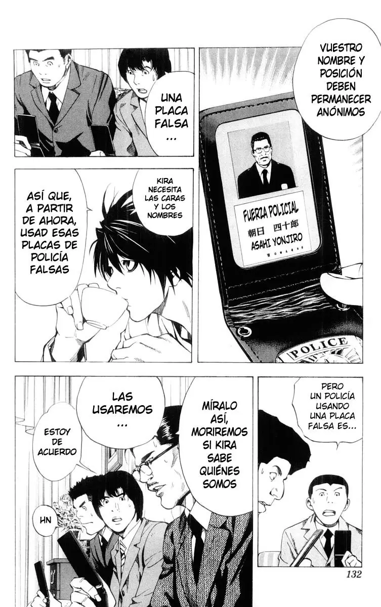 Death Note capítulo 13, página 19