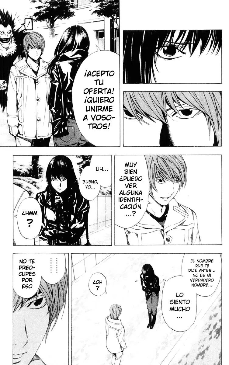 Death Note capítulo 14, página 15