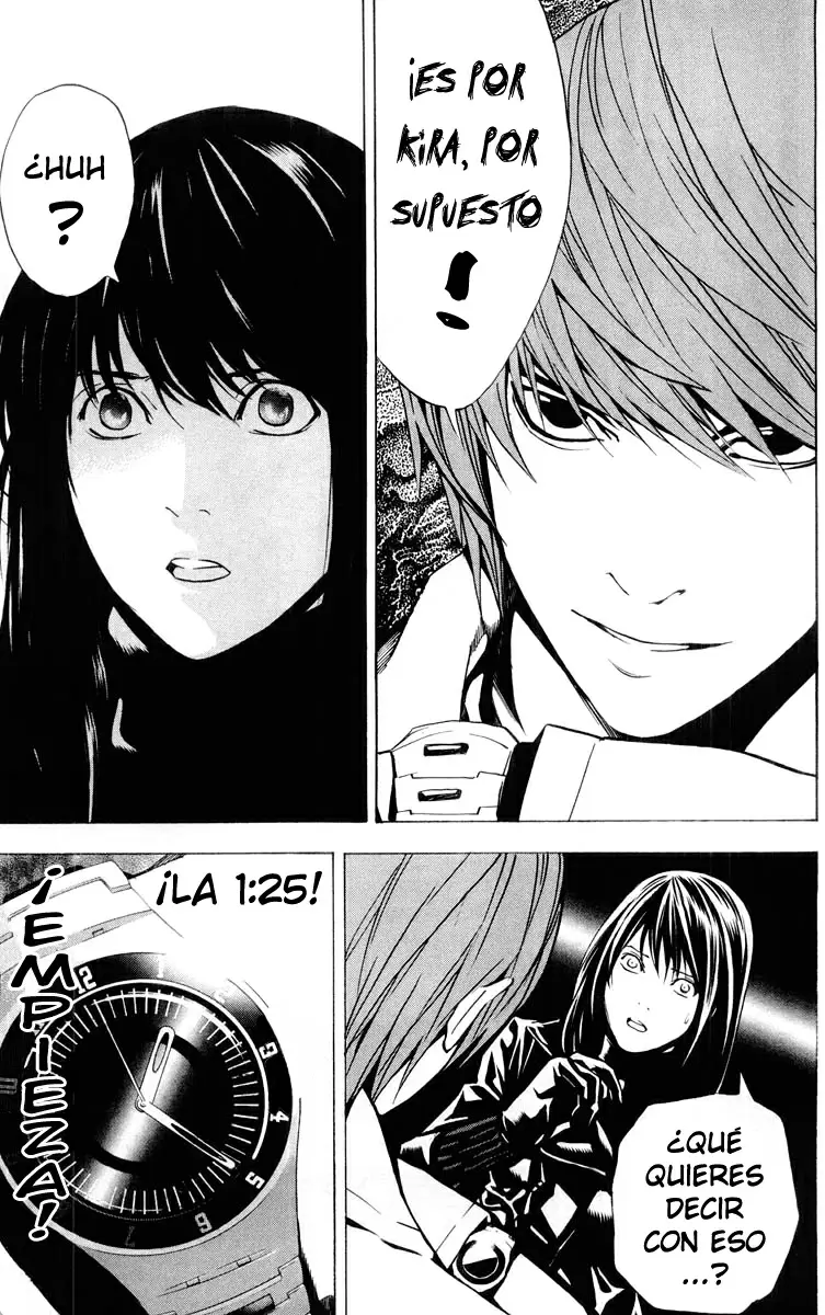 Death Note capítulo 14, página 19