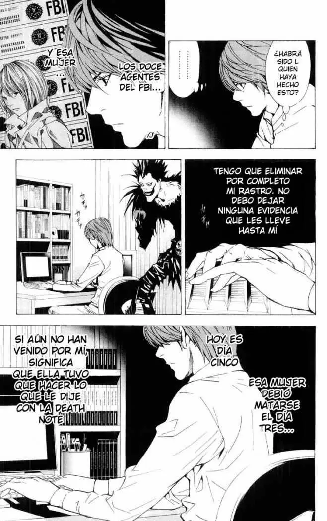 Death Note capítulo 15, página 13