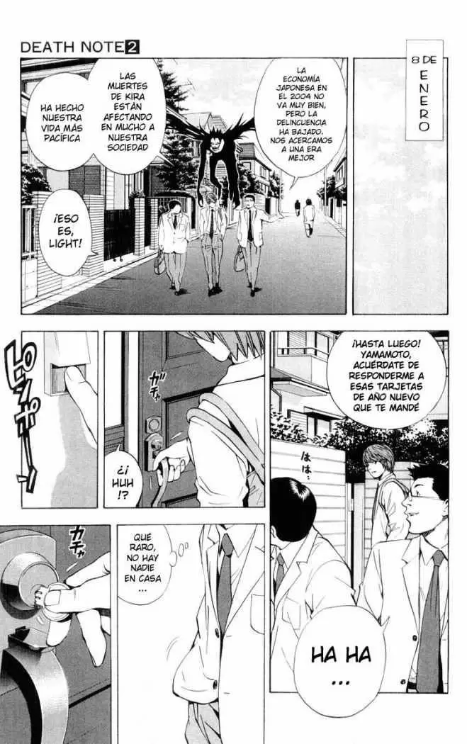 Death Note capítulo 16, página 8