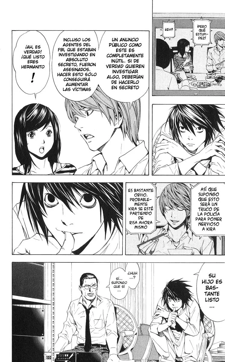 Death Note capítulo 17, página 16