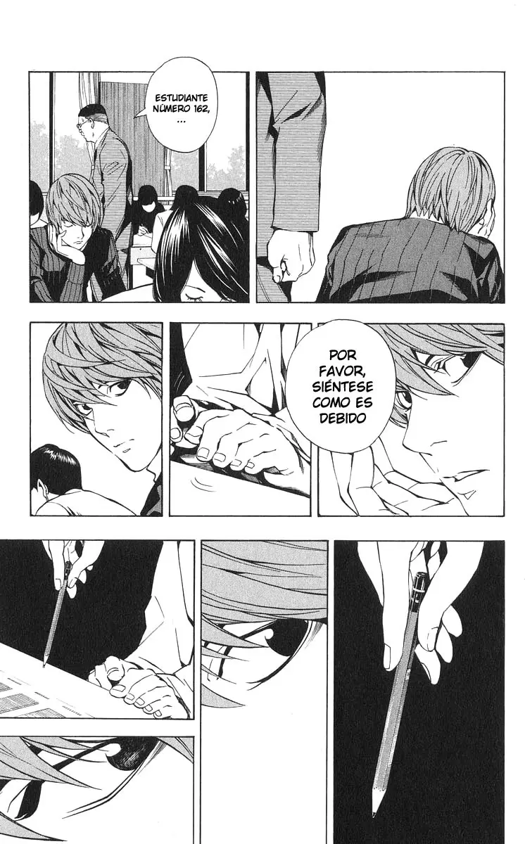 Death Note capítulo 18, página 17