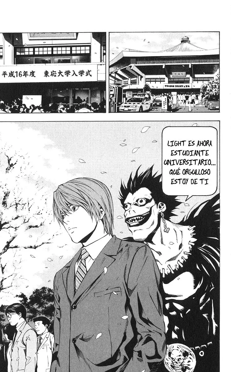Death Note capítulo 19, página 1