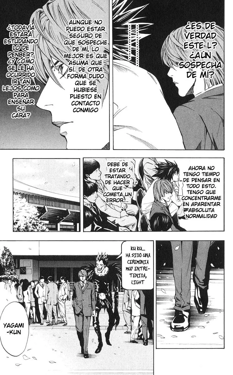 Death Note capítulo 19, página 11