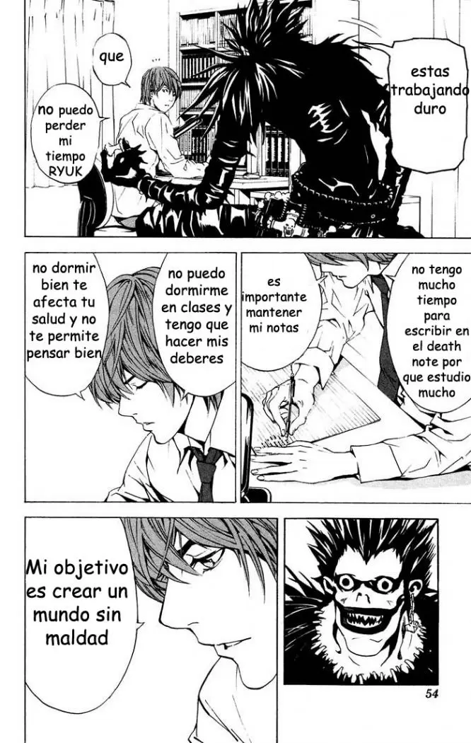 Death Note capítulo 2, página 2
