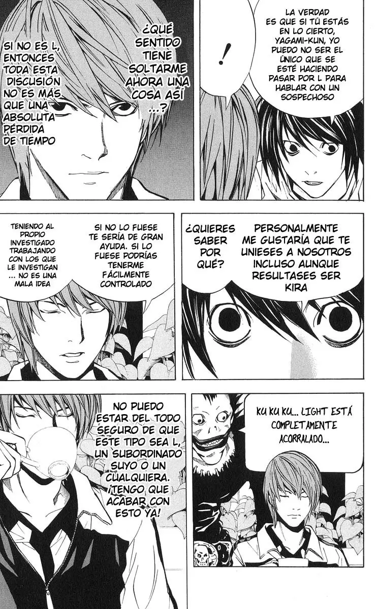 Death Note capítulo 21, página 19