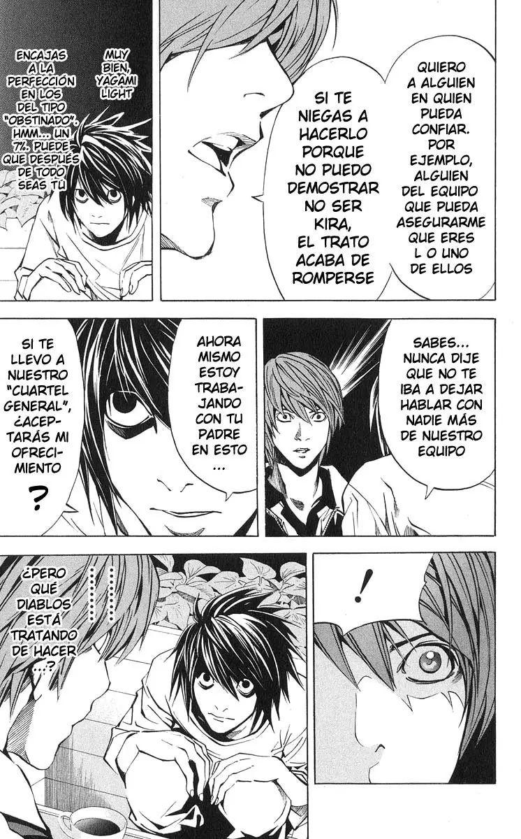 Death Note capítulo 21, página 21