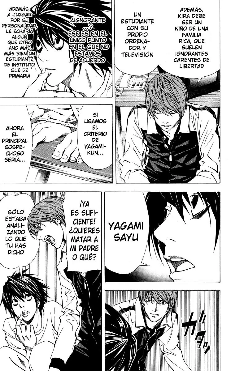 Death Note capítulo 22, página 13