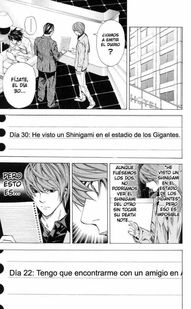 Death Note capítulo 27, página 19