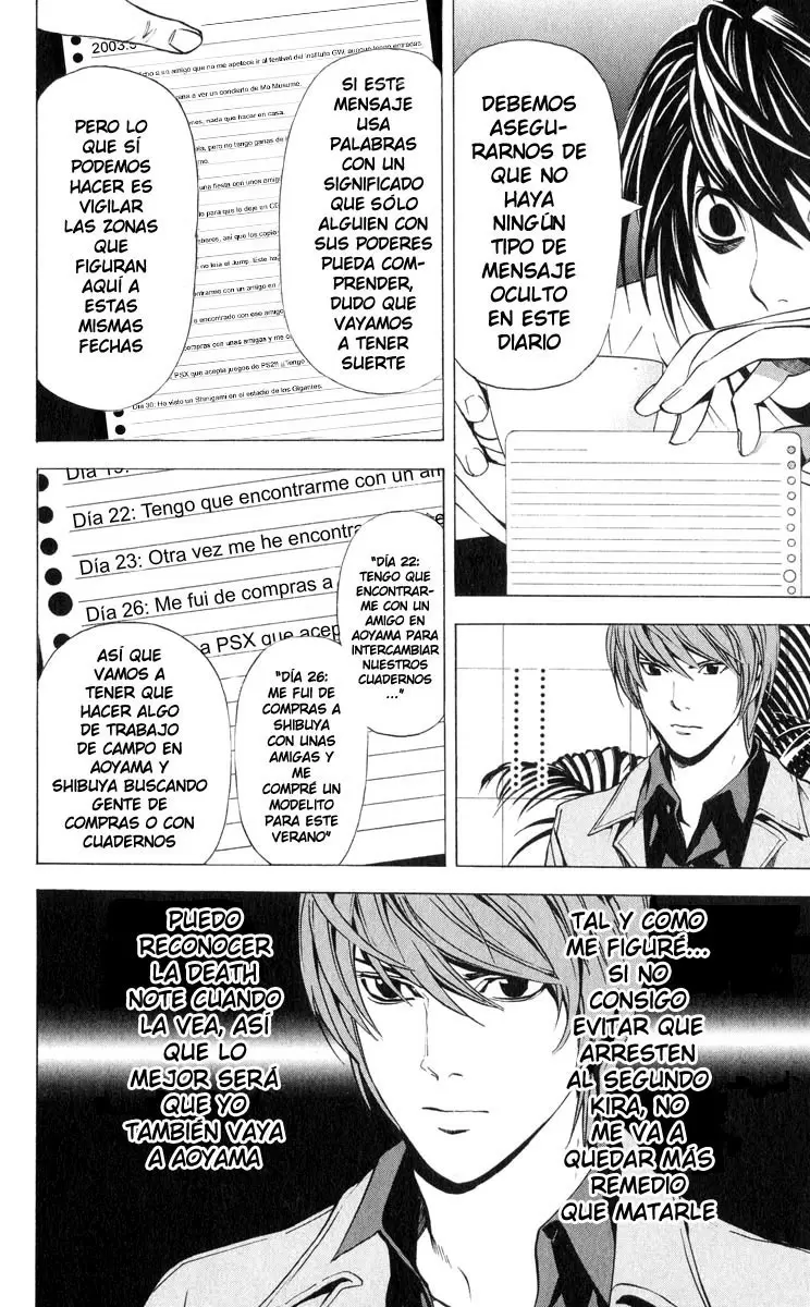 Death Note capítulo 28, página 10