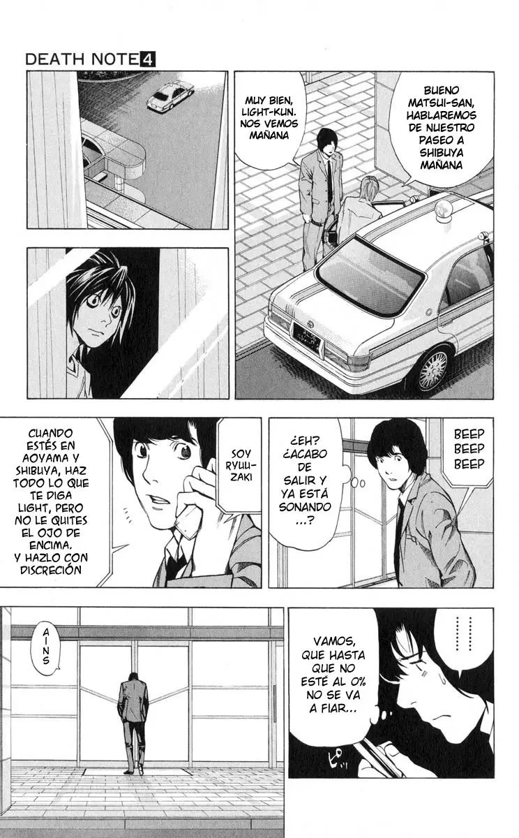 Death Note capítulo 28, página 17