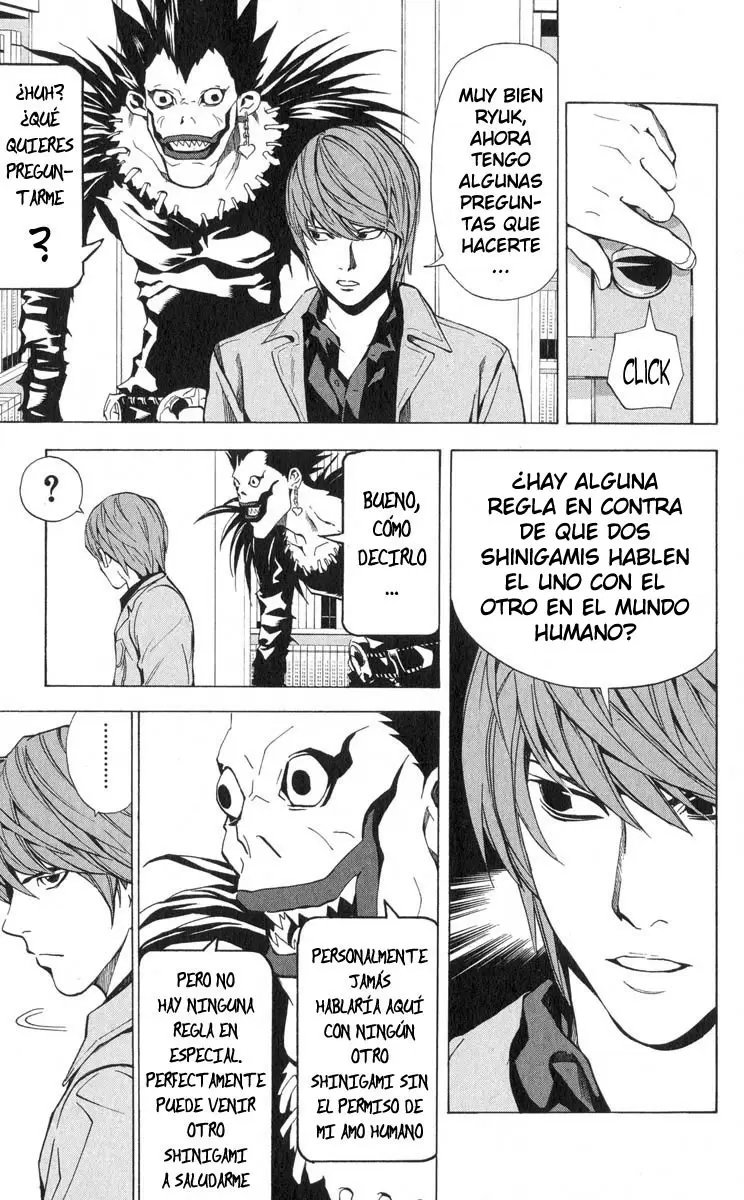 Death Note capítulo 28, página 19