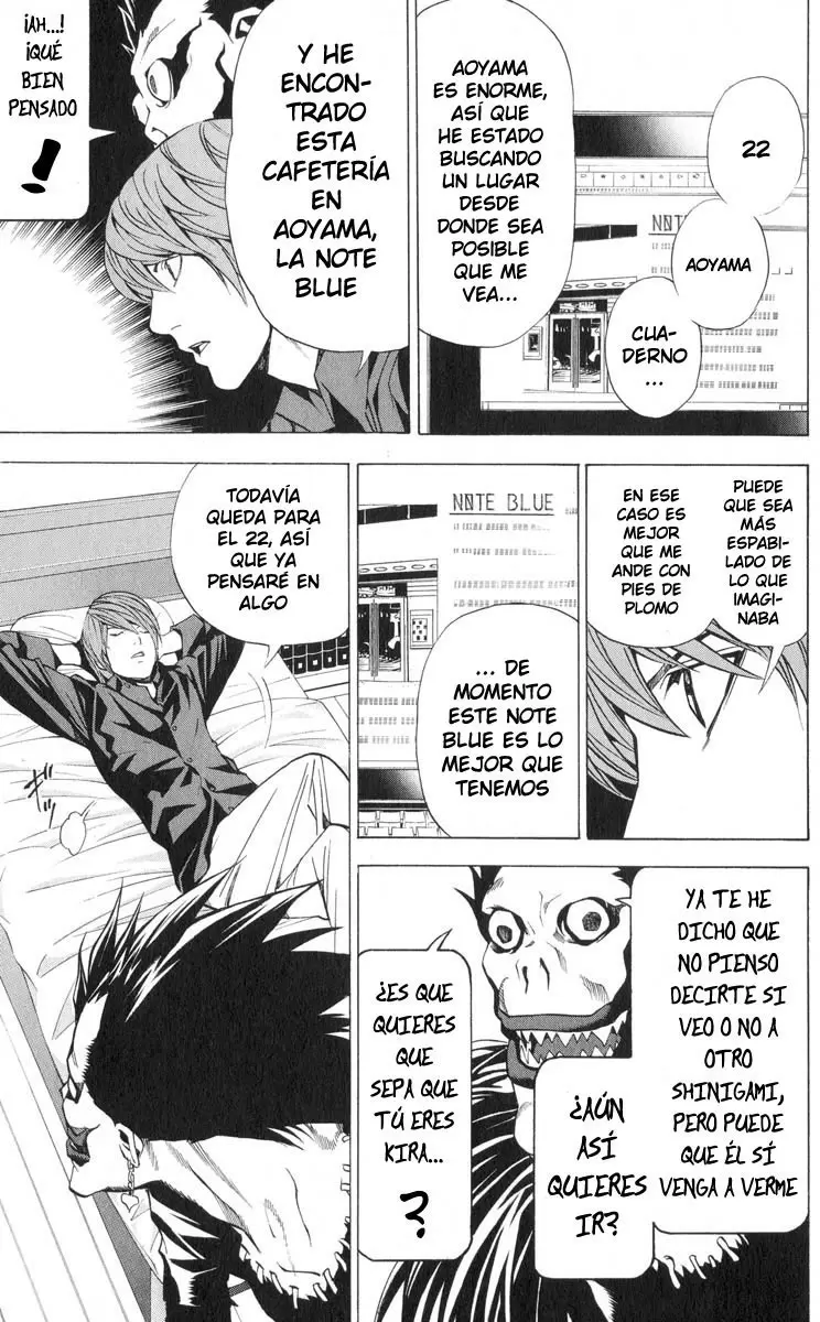 Death Note capítulo 28, página 21
