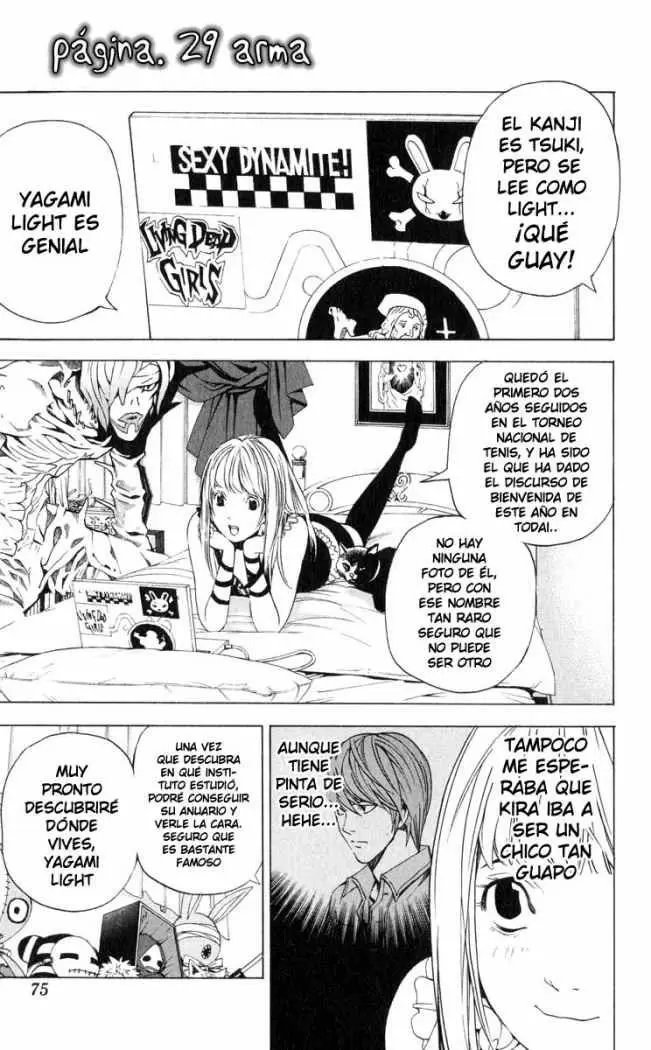 Death Note capítulo 29, página 1