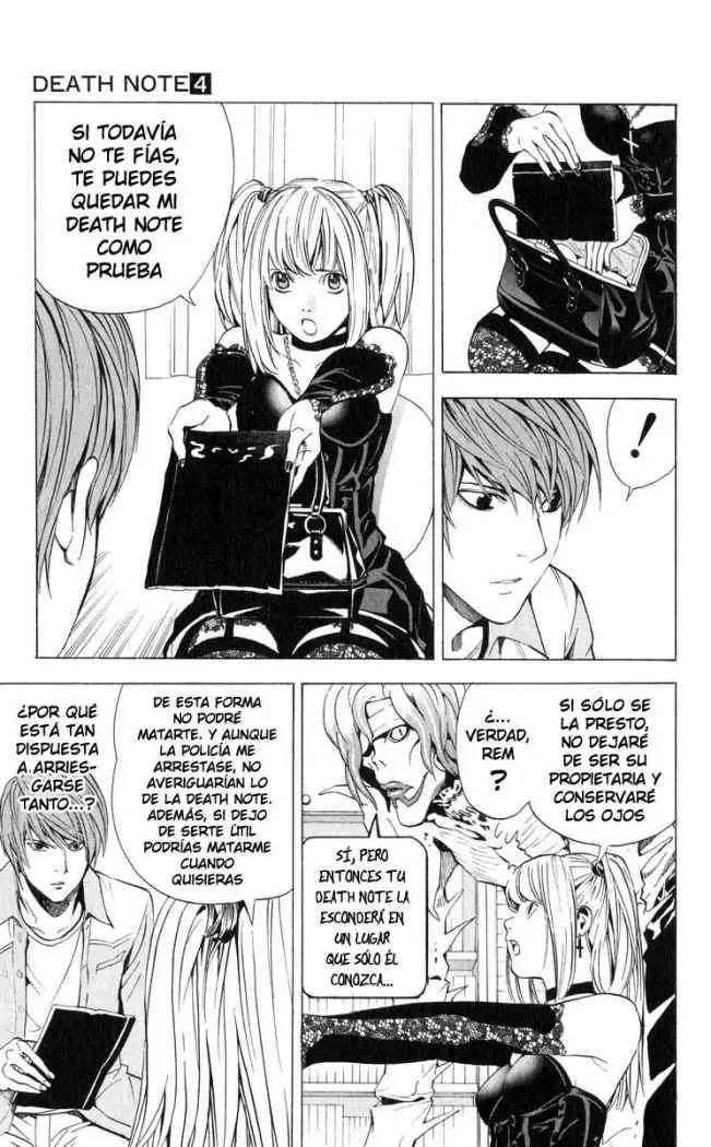 Death Note capítulo 29, página 17
