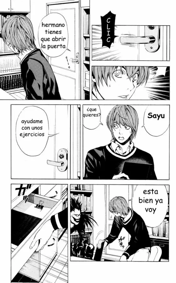 Death Note capítulo 3, página 6