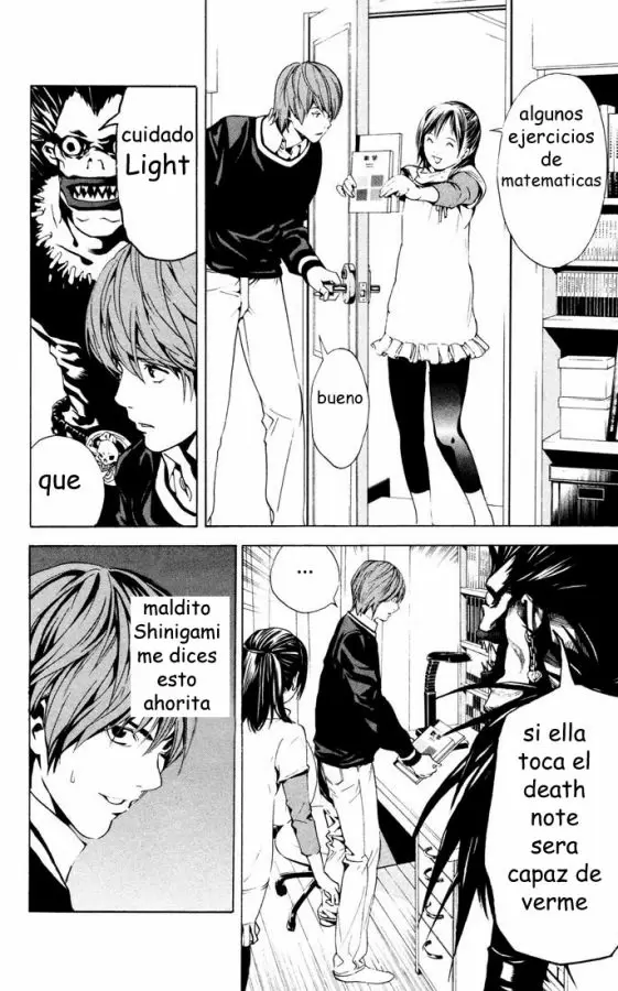 Death Note capítulo 3, página 7