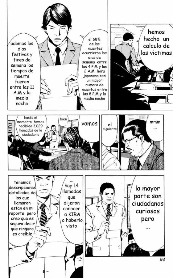 Death Note capítulo 3, página 11