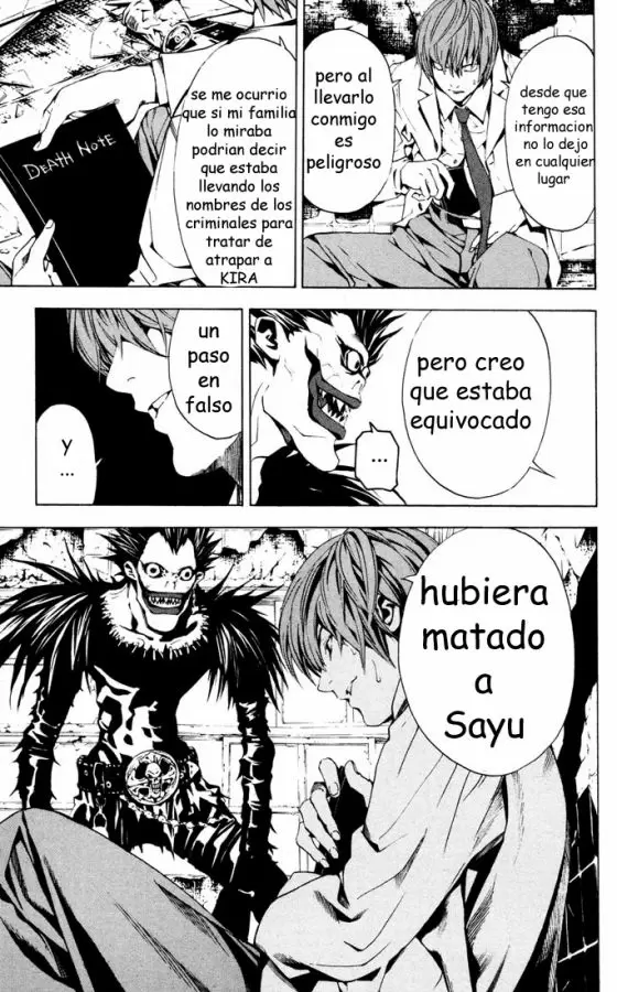 Death Note capítulo 3, página 26