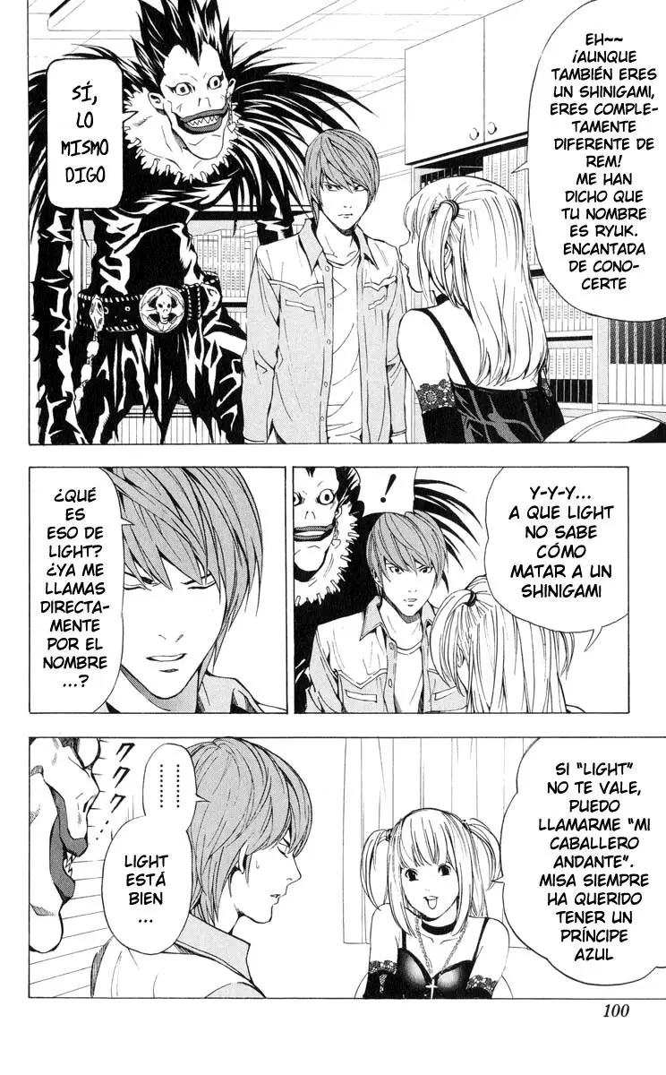 Death Note capítulo 30, página 4
