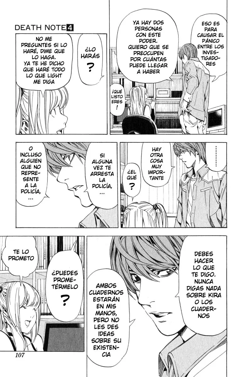 Death Note capítulo 30, página 11
