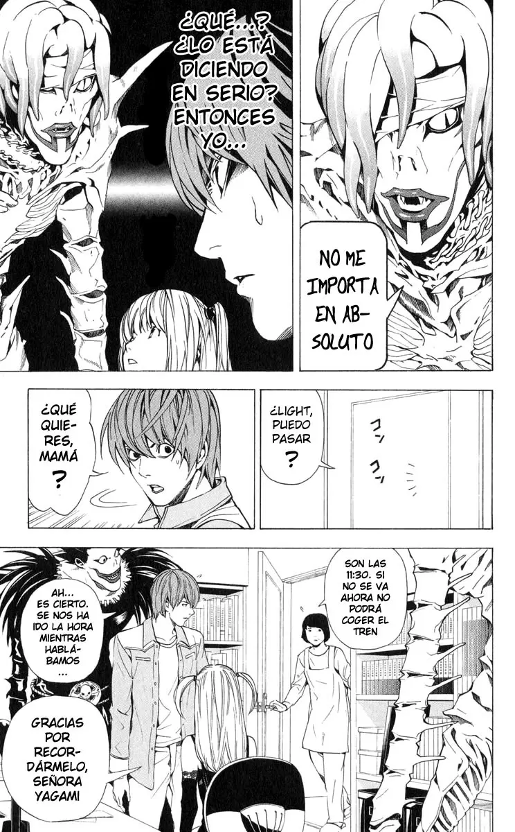 Death Note capítulo 30, página 19