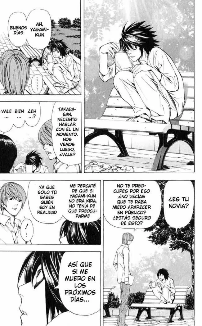 Death Note capítulo 32, página 11