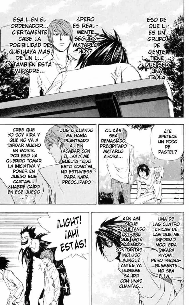 Death Note capítulo 32, página 13