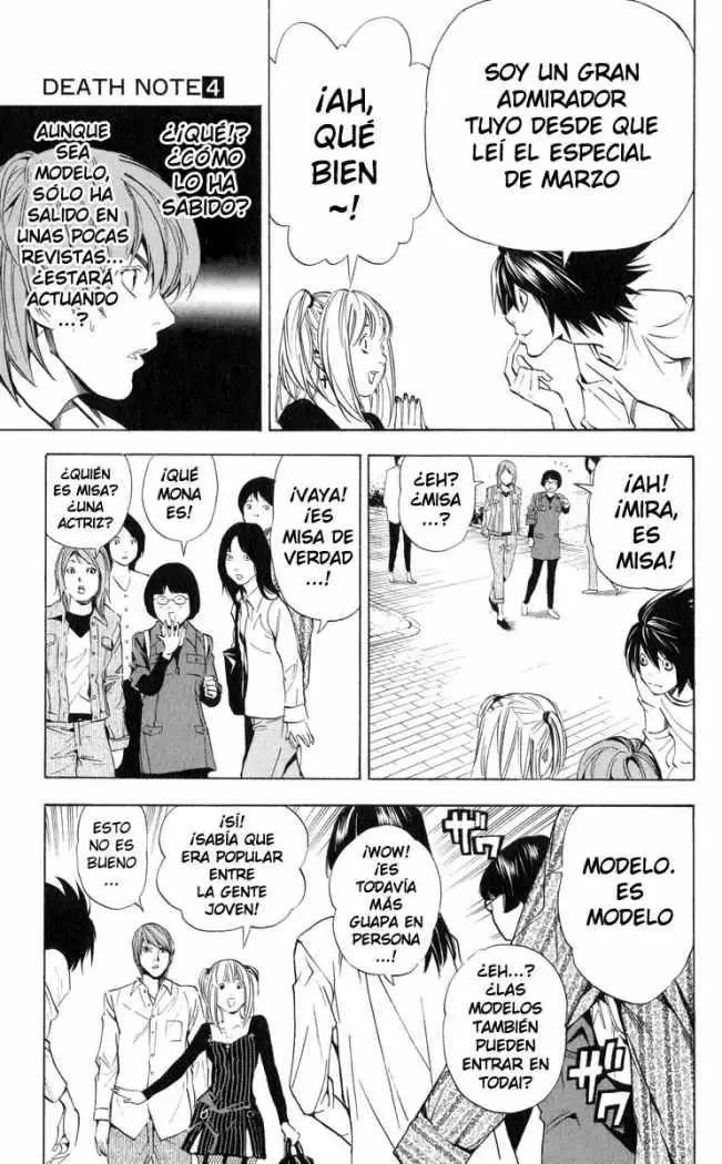 Death Note capítulo 32, página 17