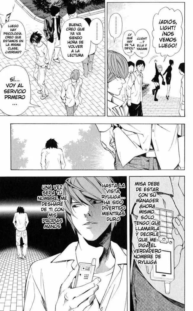 Death Note capítulo 32, página 19