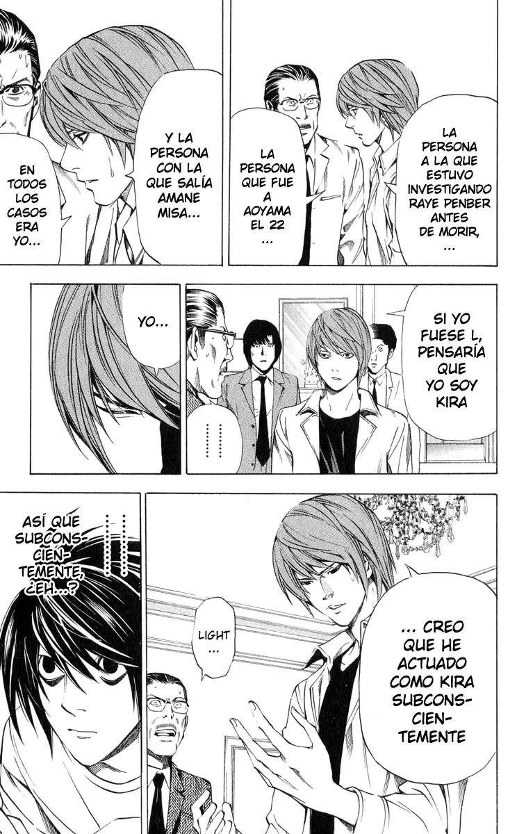 Death Note capítulo 34, página 13