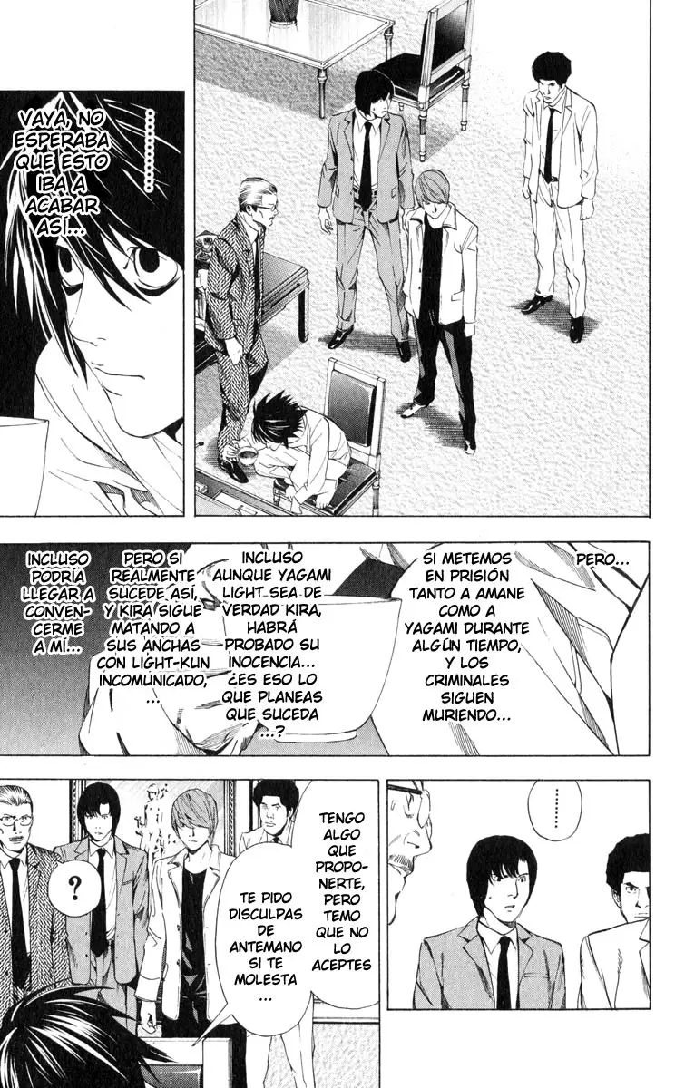 Death Note capítulo 34, página 17
