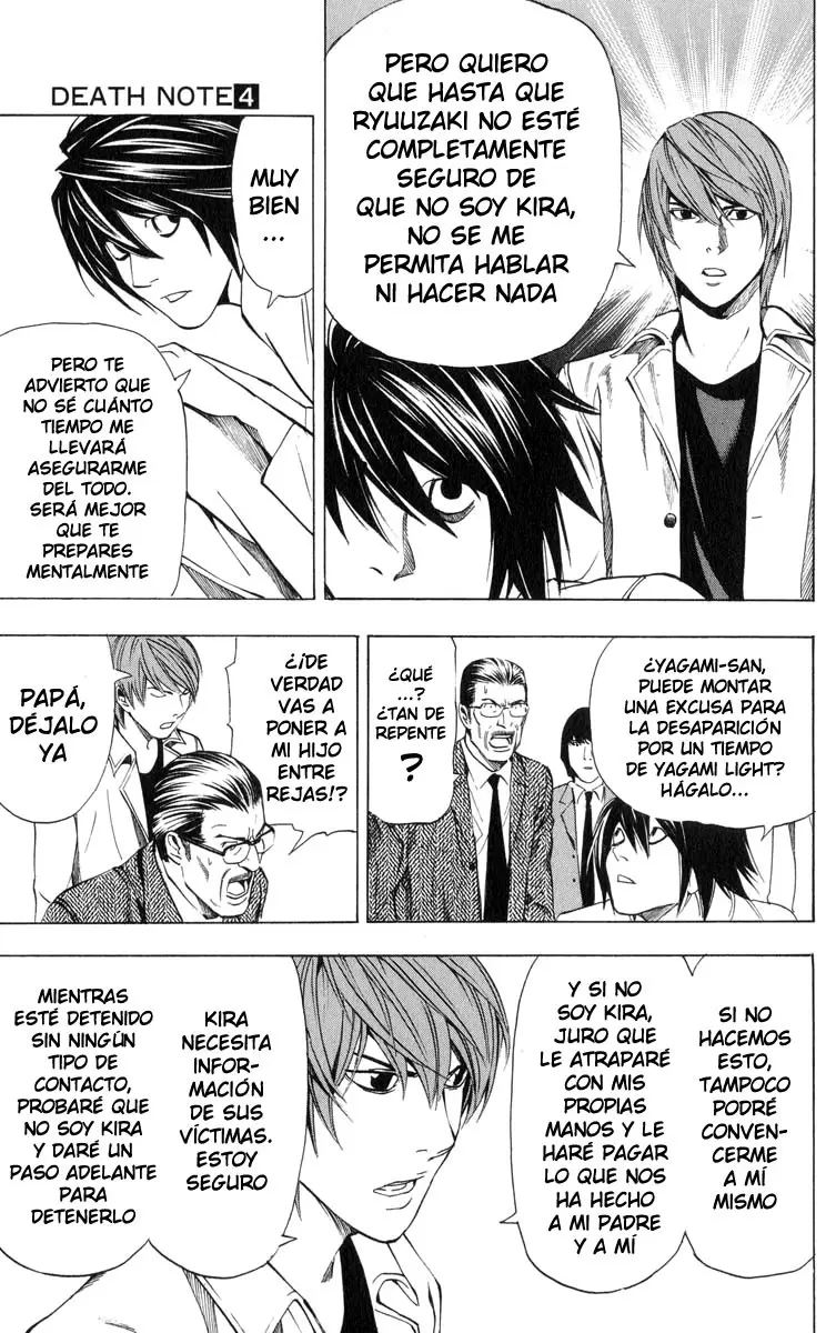 Death Note capítulo 34, página 19