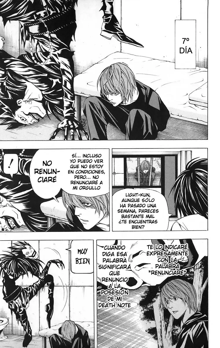 Death Note capítulo 35, página 18