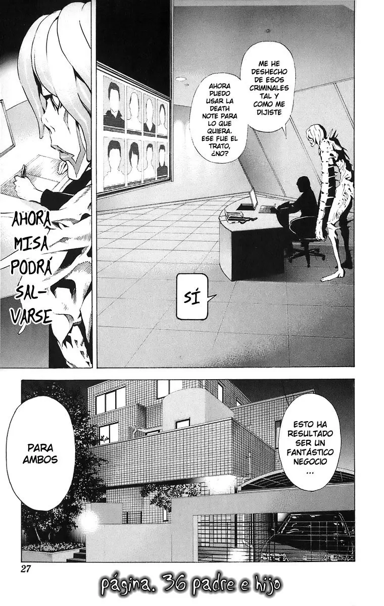 Death Note capítulo 36, página 1
