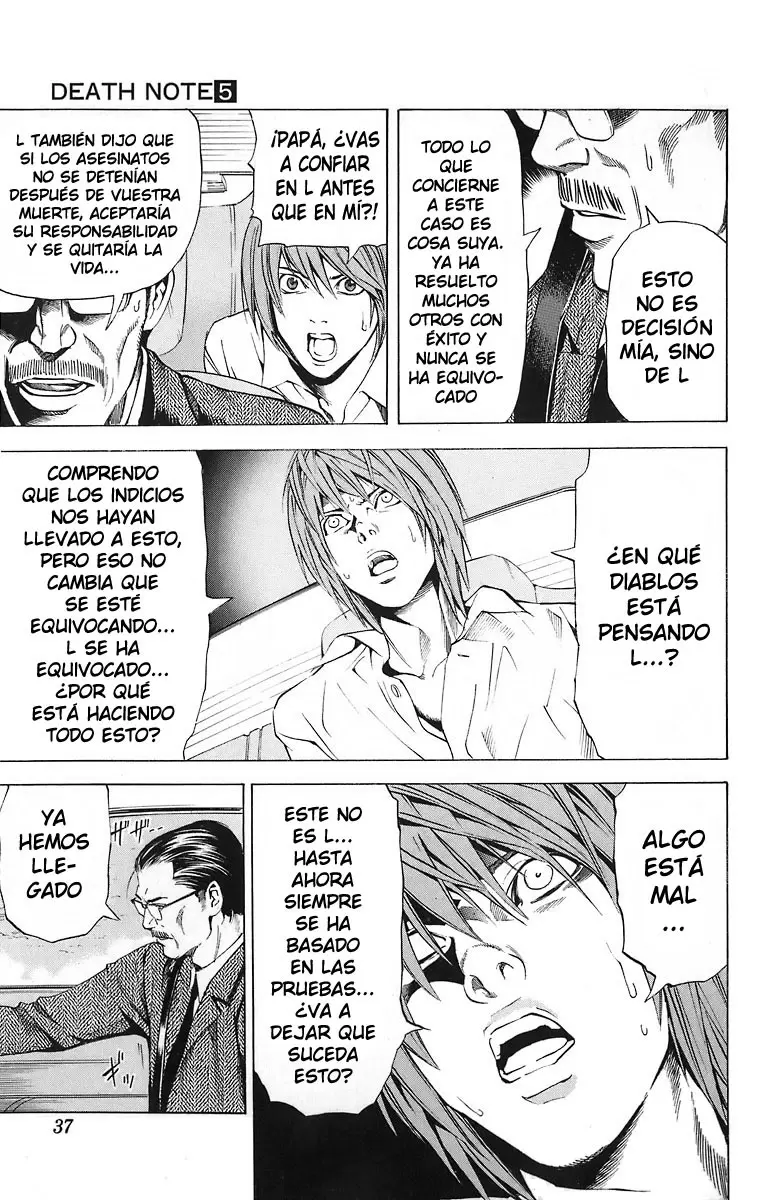 Death Note capítulo 36, página 11