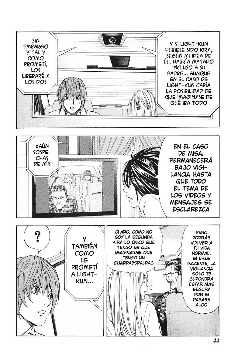 Death Note capítulo 36, página 18