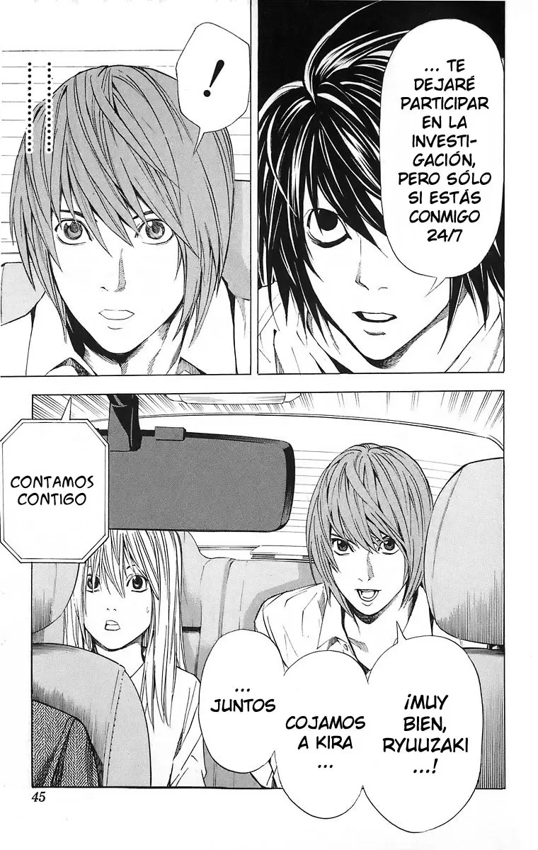 Death Note capítulo 36, página 19