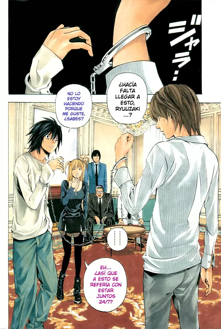 Death Note capítulo 37, página 3