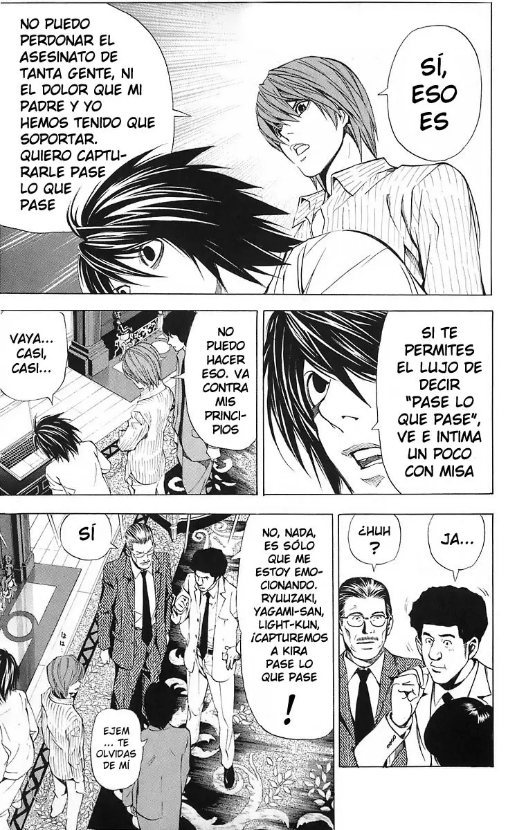 Death Note capítulo 37, página 18