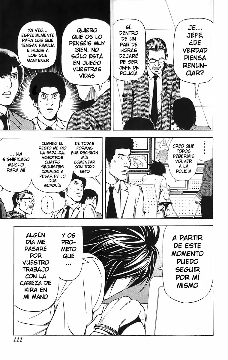 Death Note capítulo 39, página 19