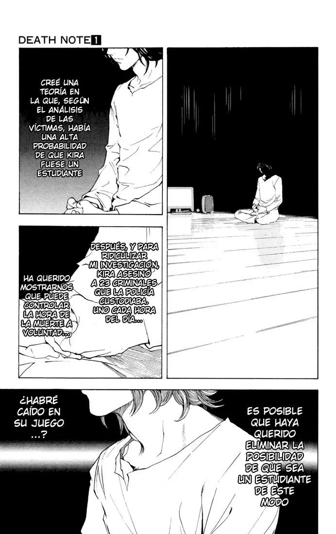 Death Note capítulo 4, página 3