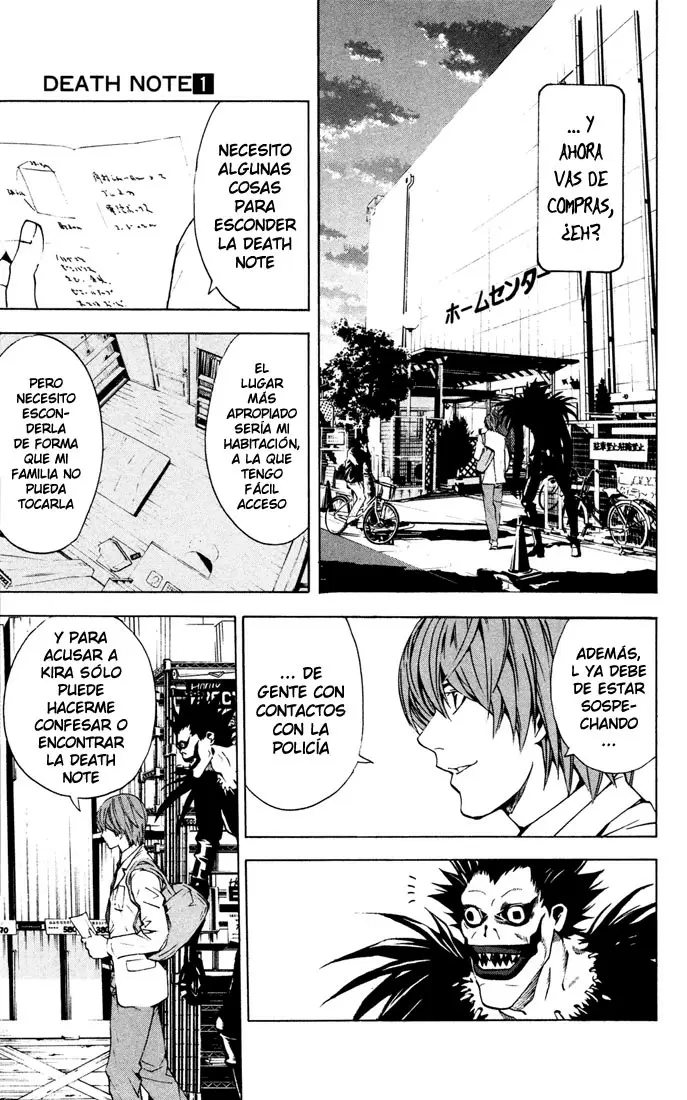 Death Note capítulo 4, página 5