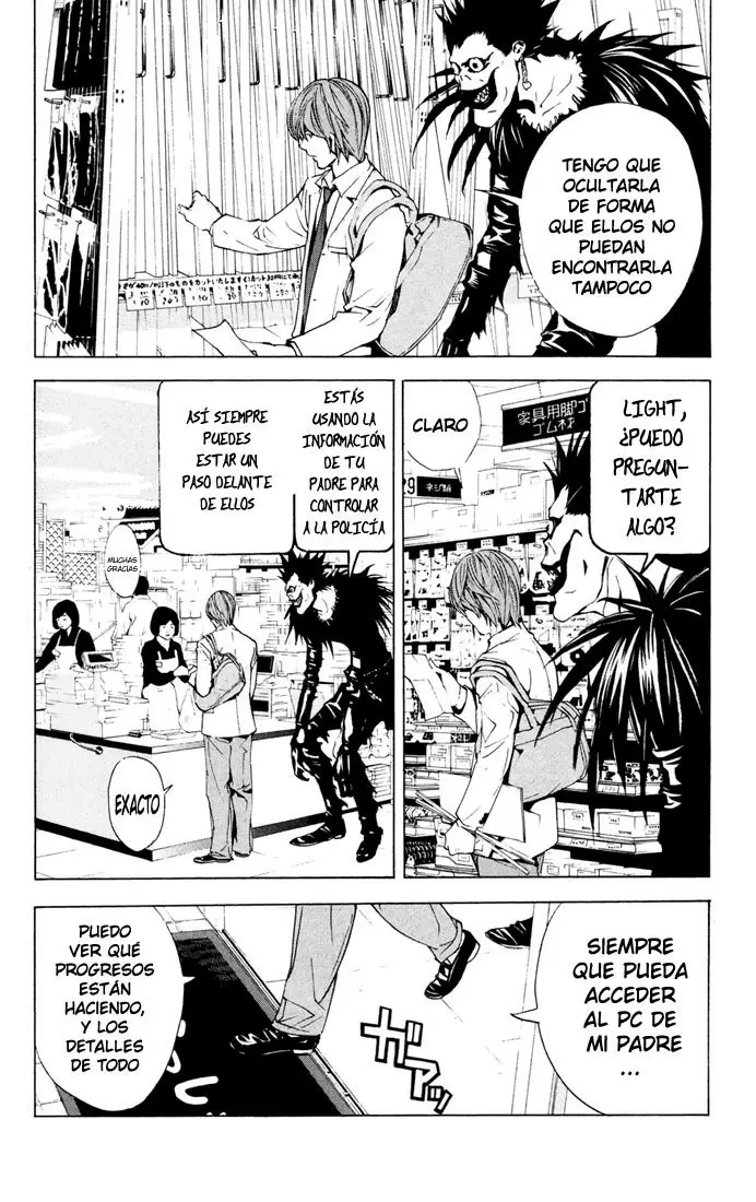 Death Note capítulo 4, página 7